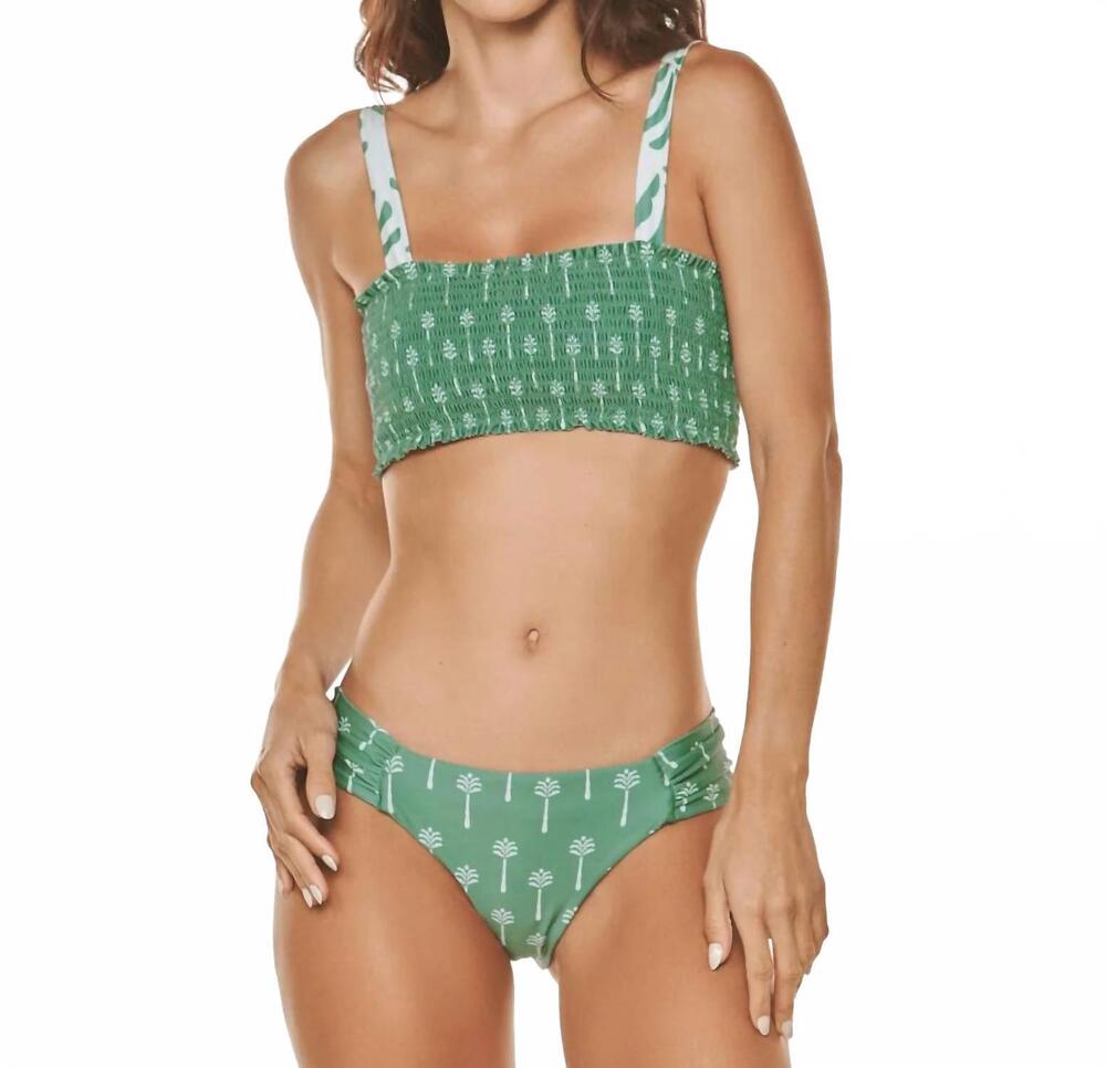 NEW DULZAMARA zancibar bikini bottom in green